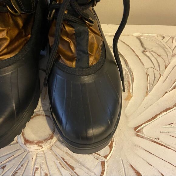 Vintage Sorel bronze colored winter boots size 7 - Picture 9 of 10